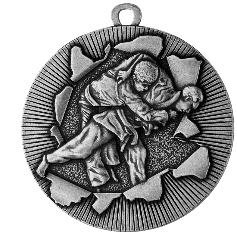 Judo Medaille D 50-e Goud-Zilver-Brons compleet OP=OP!!